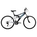 Activ by Raleigh Spectre Men's Dual Suspension Mountain Bike - Black, 18 Inch