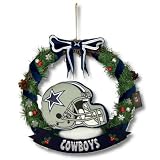 NFL Dallas Cowboys 20-Inch Helmet Door Wreath