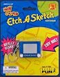 Blue Glitter Jelly Etch A Sketch Keychain