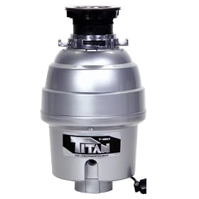 Waste Maid US-TN-T-860 Titan 1/2 HP Heavy Duty Food Waste Disposer