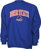 Boise State Broncos Royal Tackle Twill Crewneck Sweatshirt