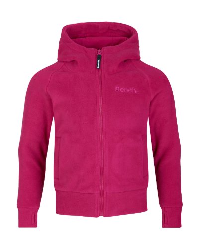 Bench M&auml;dchen Fleecejacke NINE HOLE, festival fuchsia,152 (11-12), BGEK0204_PK093
