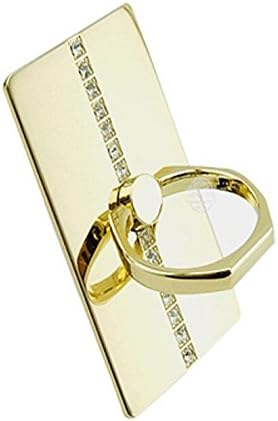 DBANG 360 Degree Rotation Alloy Ring Stand Holder With Diamonds For Iphone 6 plus 5 5G Galaxy S2 S3 All Smart Phones and Ipad Tablet (Gold)