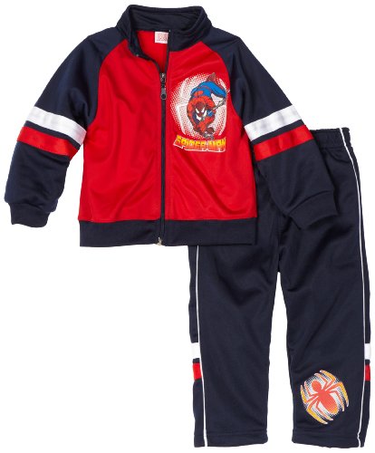  Marvel Baby-Boys Infant 2 Piece Spiderman Tricot Set