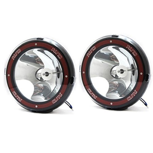 Eyourlife 2pcs 75W 6000K 12V 24V 9inch HID Xenon Work Light Off-Road Flood Beam Driving Lamp 4WD UTE SUV On Sale