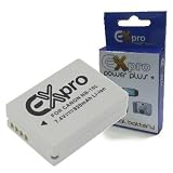 Ex-Pro® Canon NB-10L, NB10L High Power Plus+ 2 Year Warranty Replacement Lithium Li-on Digital Camera Battery for Canon Powershot SX40 HS, SX40HS