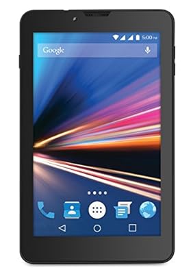 Lava Ivory S 4G Tablet (WiFi and Voice Calling), Black-Blue