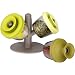 Vacuvin Popsome Herbs & Spices Storage Container and Dispenser Plastic Olive Green Light Green Set of 3 0.16 Litre 8.5 cm x 8.5 cm x 7.6 cm