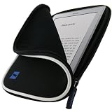 Produkt-Bild: iGadgitz Schwarz Neopren Tasche f&uuml;r Neue Amazon Kindle 4 Wi-Fi 6 "E Ink Display Ereader (neueste Generation Erschienen im Oktober 2011)