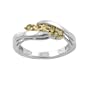Sterling Silver Five-Stone Citrine Ring, Size 6