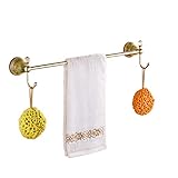 Rozin 台所 浴室用 タオル掛け メッキ ヒスイ タオル ラック タオル ホルダー