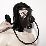 Produkt-Bild: DSE - BW Gasmaske mit Haube und Pump-Ball Gr. L