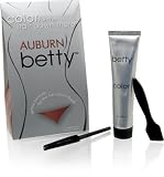 Color for the Hair Down There - Auburn Betty Kit Includes: Lightening Cream + Developing Creme + Hair Color + Applicator + Tray + Gloves