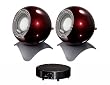 Mission Audio M-Isphere Mini Dune 2.0 Compact Loudspeaker System (Red Ruby, 2)