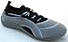 Aquatik Men & Women Aqua Water Shoes - Beach Shoes with Lace fit System (AD2280L, Women 7, Black)