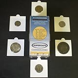 50 2x2 Self-Adhesive Cardboard Coin Holders MIX SIZES