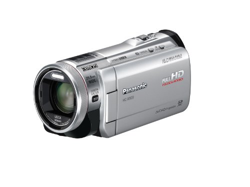Panasonic HC-X909EG-S Full-HD Camcorder (8,8 cm (3,4 Zoll) Display, 12-fach opt. Zoom, 3MOS System Pro, Leica Objektiv, 29,8mm Weitwinkel, 3D-Opti ...