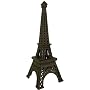 Eiffel Tower Paris Tea Light Candle Holder Wrought Iron 15" High