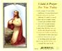 I Said a Prayer for You Today Holy Card (800-260)