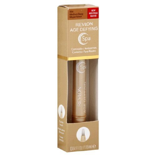 Revlon Age Defying Spa Concealer, Medium Deep # 004, 0.04 Oz(1.18 Ml), 1 Each