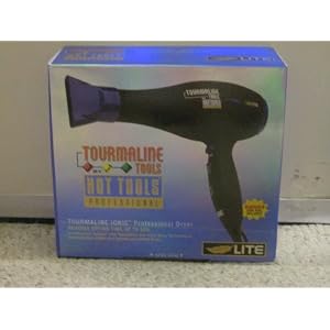 Tourmaline Tools Lite 1043 by Hot Tools Professional 1875 Watt Tourmaline Ionic Professional Hair Dryer