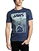 American Classics Jaws Shark Attack Amnity Island Adult T-Shirt Tee