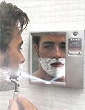 Fog Free Mirror with Light & Clock