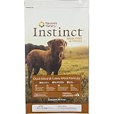 Nature's Variety Dry Dog Food, Instinct Grain Free Duck and Turkey Diet, 25.3 Pound Bag