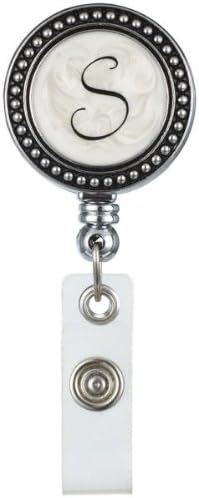 Ganz Initially Yours Retractable ID Badge - S