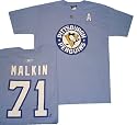 Pittsburgh Penguins Evgeni Malkin Assistant Captain Blue T Shirt