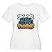 Sale Cheap Artsmith, Inc. Women's Plus Scoop T-Shirt Here Comes Trouble Online