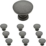Franklin Brass P29523K-SI-B Soft Iron Fulton 1-1/8-Inch Kitchen Cabinet Hardware Knob, 10 pack
