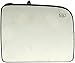 Dorman 56509 Passenger Side Heated Plastic Backed Mirror Glass