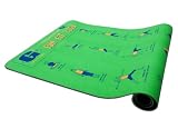 Reviews  kids yoga mats  Best offer  TRAINERmat for Kids - Fun Fit Yoga Illustrated Exercise Mat (w/ Animated DVD)