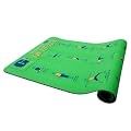 TRAINERmat 195012 for Kids - Fun Fit Yoga Illustrated Exercise Mat with Animated DVD