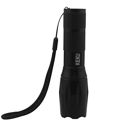 Flashlight led,keku new 1000 lumen handheld cree xml t6…
