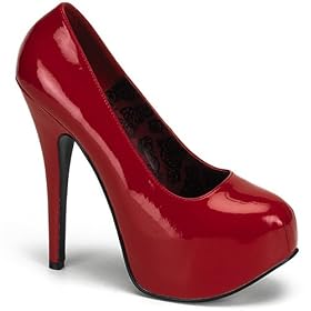 Buy Pleaser Ladies Teeze 06 Glitter Platform Pump by Pleaser