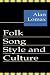 Folk Song Style and Culture