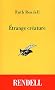 Etrange cr�ature