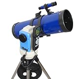 TwinStar Blue 4.5" iOptron Computerized GPS Reflector Telescope