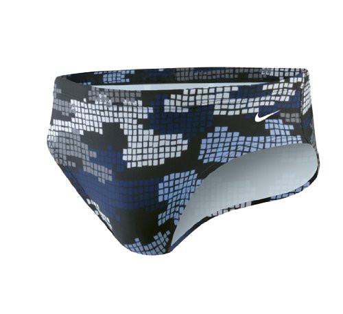 Nike Team Techno Camo Brief - Competitive Swim - TESS0042