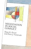 Negotiation in social conflict