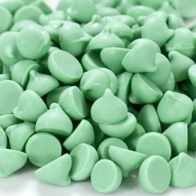 Guittard Green Mint Baking Chips