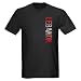 Lebanon Stamp Country Dark T-Shirt by CafePress
