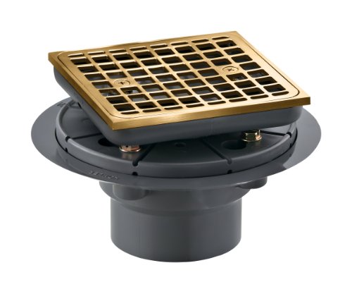 Kohler K-9136-BV Square Design Tile-In Shower Drain Finish: Vibrant Brushed Bronze