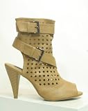 Zoom Produkt-Bild: Damen Fessel Sandalette camel farben