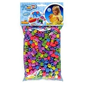 Hama Maxi Beads 500 Pastel Mix