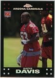 Buster Davis Arizona Cardinals 2007 Topps Chrome Refractors #TC242 Rookie Football Card