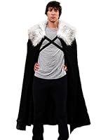 Men's Winter Snow Lord Night's Cosplay Cloak Cape Costume