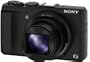 Sony DSC-HX50 Digitalkamera (20,4 Megapixel, 30-fach opt. Zoom, 7,6 cm (3 Zoll) LCD-Display, Full HD, WiFi) inkl. 24mm Sony G Weitwinkelobjektiv schwarz